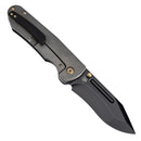 Kansept Superhawk 3.89'' CPM-S35VN Blackwash Titanium & Shred Carbon Fiber-K1084B2