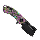 Kansept Mini Korvid 1.45" G10 with Undead Print-Purple T3030B3
