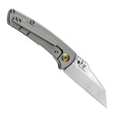 Kansept Little Main Street 2.26" Stonewashed CPM-S35VN Titanium Gray K2015A1