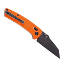 Kansept Main Street 3.36" Black Stonewashed 154CM Orange G10 T1015V2