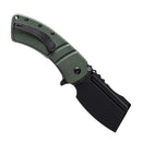 Kansept XL Korvid 3.55" 154CM Green Micarta T1030B4