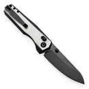 Kansept Beaver 3.44" Blackwash Nitro-V Ivory White and Black G10 T1105V2