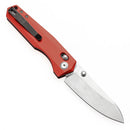 Kansept Beaver 3.44" Stonewashed Nitro-V Dark Red Anodized Aluminum T1105V3