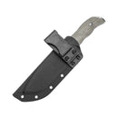 Kizer Metaproptizol Fixed Blade Survival Knife 5.59in D2 Blade Green Micarta Handles - 1054A1