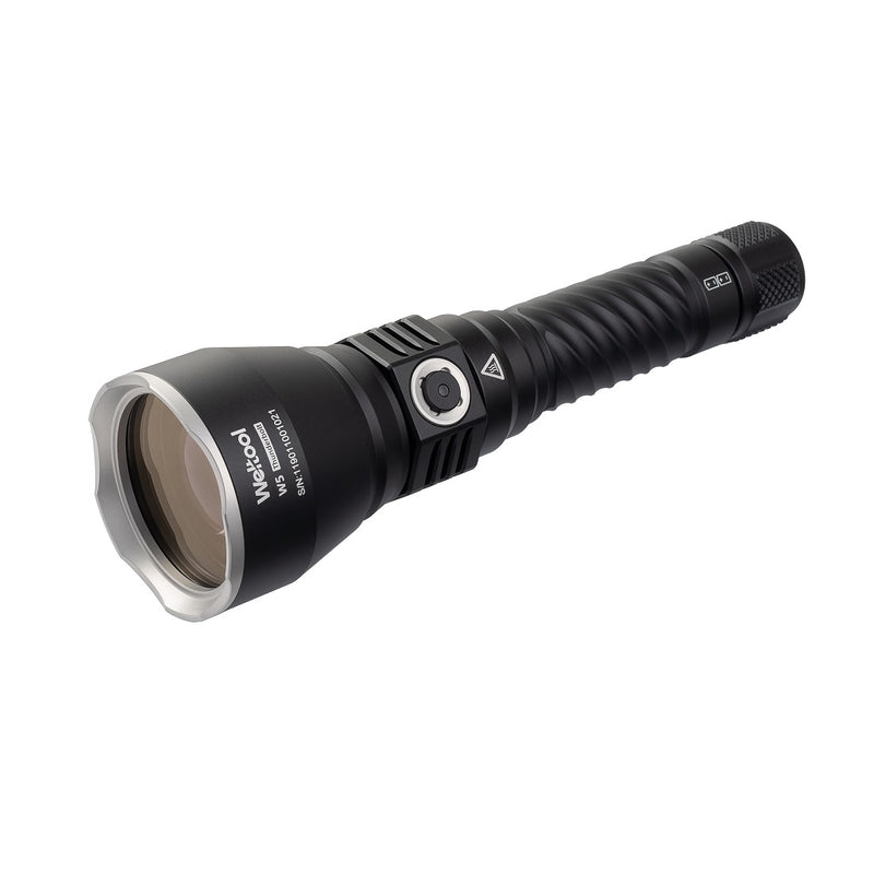 Weltool W5 Pro LEP Search Light 990 Lumens 2.02million Candela Batteries Included my
