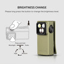 Olight Oclip Ultra 530 Lumen USB-C Rechargeable 3-in-1 Flashlight w/ RED and UV LEDs - Olive Green