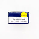 TRM Holier Nerd 2.2" MagnaCut Blade Blue Cerakote Titanium 3D Contoured Handles Deep Carry Clip USA Made