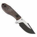 Kansept Tiny Dancer K014A3 – 3.17" CPM S35VN CNC-Milled Blade, Copper Carbon Fiber Handle, Fixed Blade by JB Stout