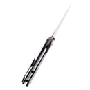 Kansept Fenrir 3.48" Black Stonewashed Titanium + Timascus Black and Blue K1034A8