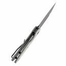 Tenable Rafe L T1048A1 – 3.19" Black Stonewashed 14C28N Blade, Green Micarta Handle with Liner Lock