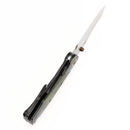 CAVEMAN Stonewashed CPM 20CV Blackwash Titanium, Gecko CamoCarbon