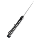 Kansept Qilin 3.43" Blackwash 154CM Black Micarta Handles - T1047A1