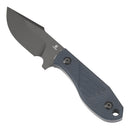 Tenable Tiny Dancer G014A3 – 3.17" Gray TiCn Coated D2 Drop Point Blade, Light Gray G10 Handle, Fixed Blade EDC Knife – Designed by JB Stout