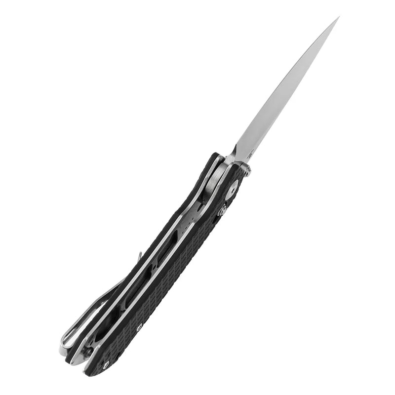 Tenable Fenrir T1034V7 – Black G10 Frag Pattern, 3.48" Stonewashed Nitro-V Blade, Sparrow Knife Co. Design