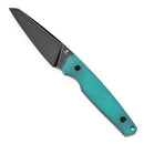 Tenable Parr G011B3 – 3.12" Reverse Tanto 14C28N Blade, Tiffany Blue G10 Handle, Kydex Sheath – Designed by Jonathan Styles