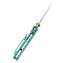 Kansept Little Main Street 2.26" Stonewashed CPM-S35VN Titanium Green K2015A4