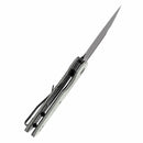 Tenable Rafe L T1048A1 – 3.19" Black Stonewashed 14C28N Blade, Green Micarta Handle with Liner Lock