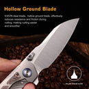 Remette Kestrel 2.83" S35VN  Titanium Gray RTPO-C