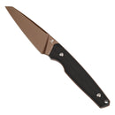 Tenable Parr G011B2 – 3.12" Rose Gold Coated 14C28N Reverse Tanto Blade, Black G10 Handle, Kydex Sheath – Designed by Jonathan Styles