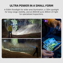 Olight Oclip Ultra 530 Lumen USB-C Rechargeable 3-in-1 Flashlight w/ RED and UV LEDs - Navy Blue