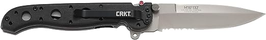 CRKT M16-13Z Serrated Folding Knife Designed by Kit Carson