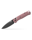 Benchmade 535BK-06 Limited Bugout AXIS Folding Knife 3.24" S30V Cobalt Black Cerakote Plain Blade, Alpine Glow Grivory Handles