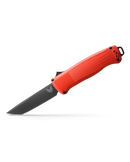 Benchmade 5370BK-04 Limited Shootout OTF AUTO Knife 3.51" CPM-CruWear Black DLC Tanto Blade, Mesa Red Grivory Handles