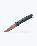 Benchmade Bailout 537FE-2601 open position showing 3.38″ CPM-S90V tanto blade