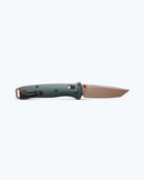 Benchmade Bailout 537FE-2601 side profile with tanto blade open