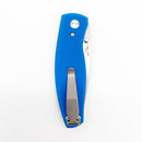 Three Rivers Mfg Neutron 2 Folding Knife 3in 20CV Steel Blue Textured G10 Handles