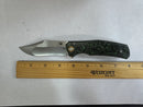 North Mountain Blade Jellyfish 4th Generation 3.5in M390 Blade Green Ceramic Carbon Fiber Handle