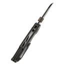 Kansept Model 6 K1022V1 – 3.1" CPM S35VN Blade, Shred Carbon Fiber Handle with Crossbar Lock (Nick Swan Design)