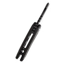 Kansept Mini Korvid 1.45" Blackwash CPM S35VN Black and Red Carbon Fiber K3030A12