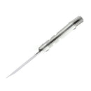 Kansept Korvid S 2.9" 14C28N Black Stonewashed White G10 G2030A2