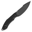 Tenable Luccio G007A2 – 3.81" Blackwash 14C28N Blade, Black G10 Handle