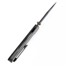 Kansept Superhawk 3.89'' CPM-S35VN Blackwash Titanium & Shred Carbon Fiber-K1084B2