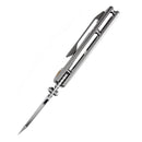 Kansept Little Main Street 2.26" Stonewashed CPM-S35VN Titanium Gray K2015A1