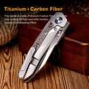 Remette Kestrel 2.83" S35VN  Titanium Gray RTPO-C