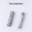 RovyVon A3 Pro G4 650 Lumen USB-C Rechargeable Keychain Flashlight - MAO Marble Gray