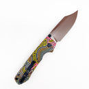 Vosteed Raccoon 14C28N Dune Bowie Blade Arcade Pattern G10 Handle