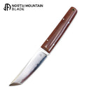 North Mountain Blade Chop Mini Fixed 3.5" SLD-Magic Full Tang Steel Old Fashioned Micarta Handle