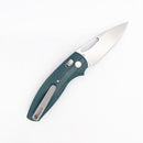 TRM Bulldog Rev. B 2.95" 20CV Folding Knife Forest Green G10 3D Handles River-Lok USA Made EDC