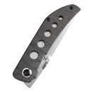 Kansept Tarkin 3.42" Satin 20CV Tiger Stripe Flamed Titanium K1078A6