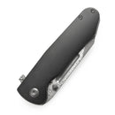 Kansept Superhawk 3.89" Blackwash Titanium Black Damascus K1084A3