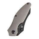 Kansept Baba Yaga 3.06" CPM 20CV Bronze Anodized Titanium K1074A6