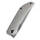 Kansept Tarkin 3.42" Damascus Bead Blasted Titanium K1078A4