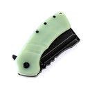 Kansept XL Korvid 3.55" 154CM Jade G10 T1030A3