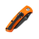 Kansept Little Main Street T2015AW – 2.26" 154CM Blade, Orange G10 Handle with Skull Print, Dirk Pinkerton Design