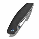 Kansept Link 3.0" Damascus Blackwash Titanium Black K1068A4