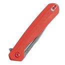 Kansept Qilin 3.43" Damascus Red G10 K1047A1